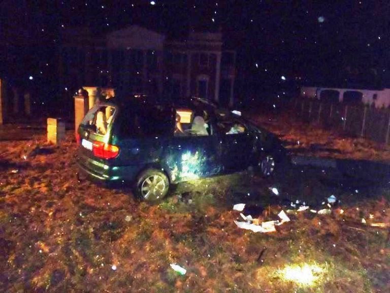 Maszkowice: wypadek; kierowca w szpitalu