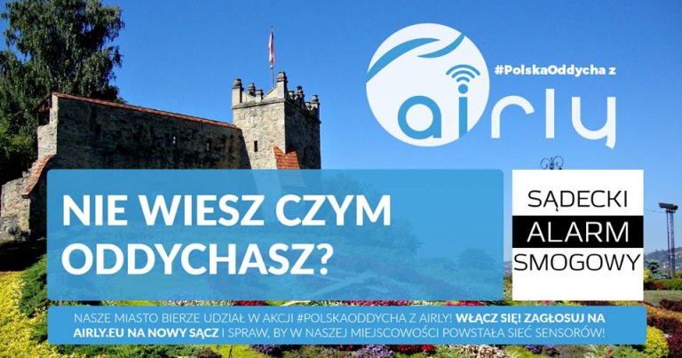 Pomóż zdobyć darmowe czujniki smogu dla miasta!