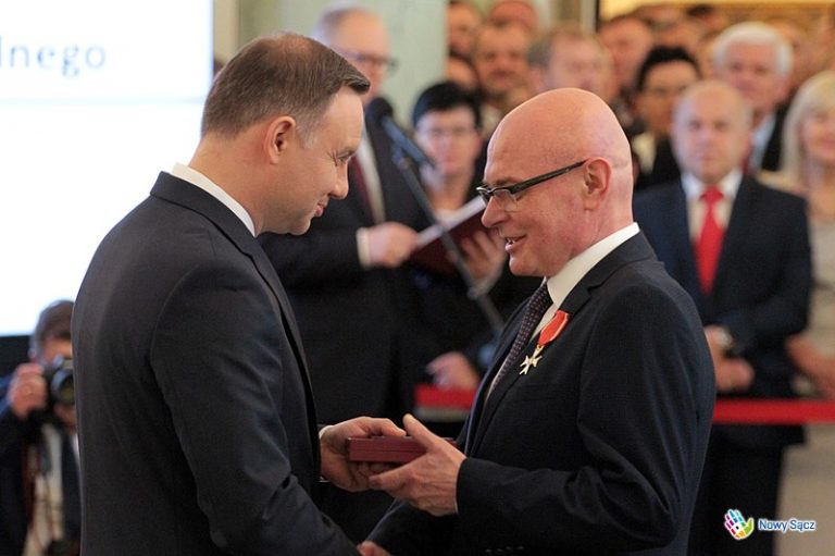 Ryszard Nowak odebrał Krzyż Kawalerski Orderu Odrodzenia Polski