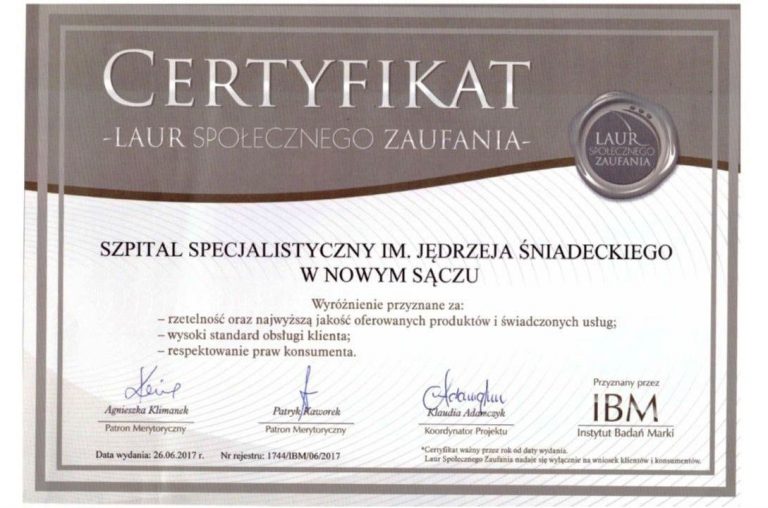 Nowy Sącz: ludzie chwalą sądecki szpital