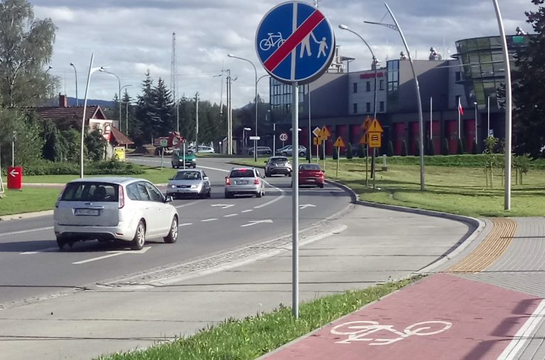 Nowy Sącz, ulica Witosa: będzie ścieżka rowerowa. Potrzebna nadzieja na jej dalszy ciąg