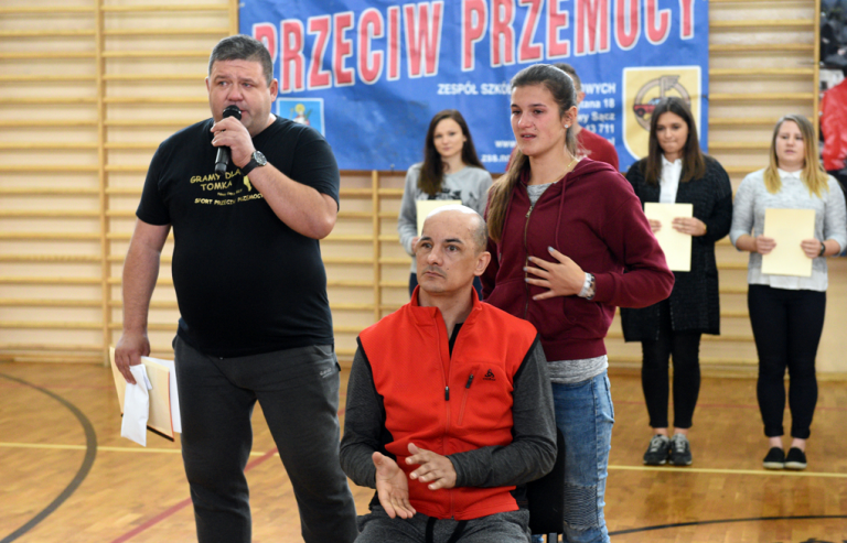 Nowy Sącz: w Samochodówce zagrali dla Tomasza Brzeskiego. Zebrali 18 tys. zł