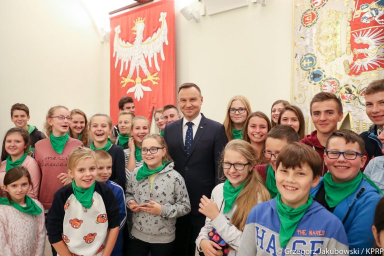Małe Janczowioki z niespodziewaną wizytą u Prezydenta RP