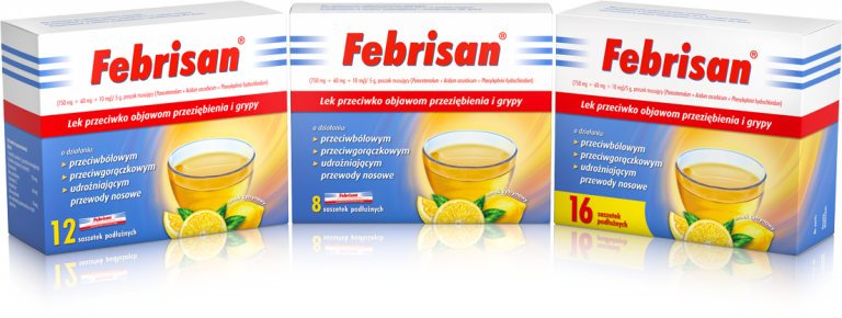 Uwaga! lek na przeziębienie Febrisan wycofany z produkcji w trybie natychmiastowym
