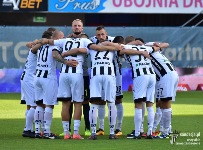 Sandecja w dziesiątkę wydarła Cracovii jeden punkt