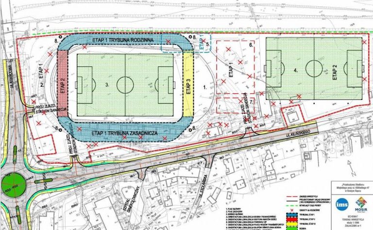 Nowy Sącz: ogłoszono przetarg na budowę stadionu Sandecji