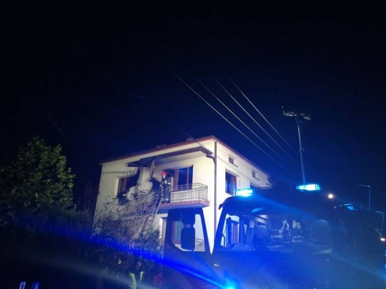 Nowy Sącz: pożar domu przy ul. Kwiatowej