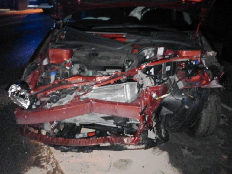 Wielogłowy: kraksa Mercedesa i Suzuki