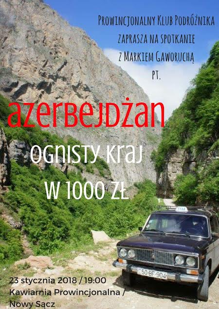 Kawiarnia Prowincjonalna zaprasza w podróż do… Azerbejdżanu