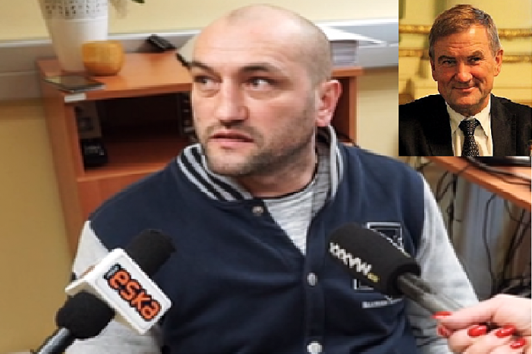 Piotr, który walczył o życie nieznajomej kobiety zostanie nagrodzony przez wójta Bernarda Stawiarskiego