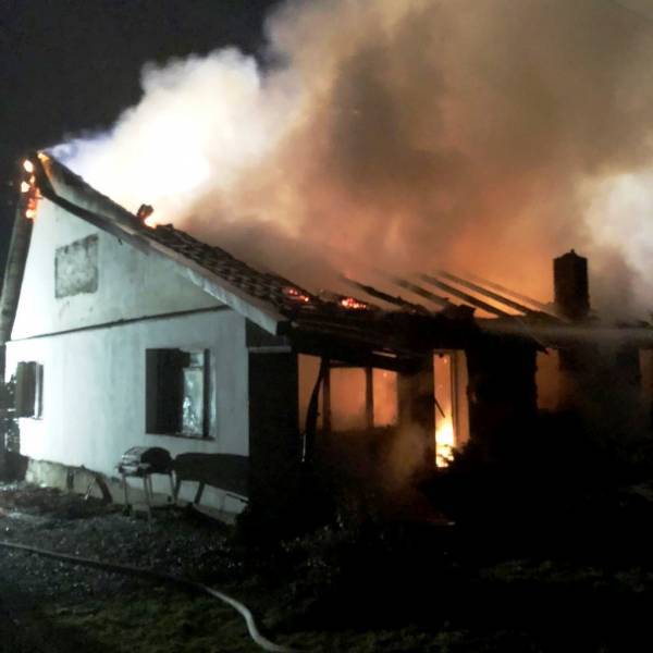 Dąbrowa: w jednej chwili stracili dorobek życia