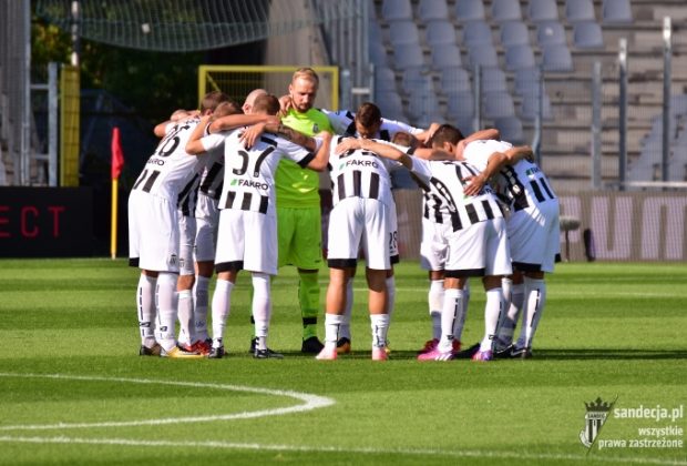 Sześć goli w starciu Sandecji z Koroną