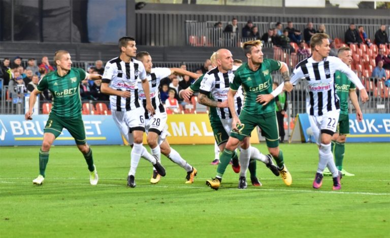 Sandecja punktuje we Wrocławiu, ale kiepska seria ciągle trwa