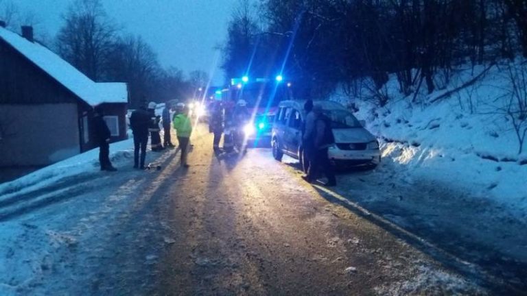Tęgoborze: dachował Volkswagen