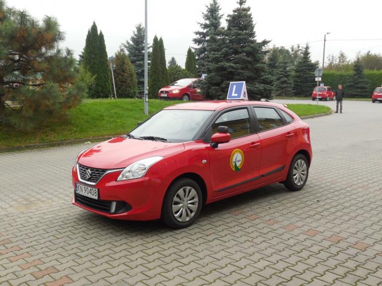 Miała stłuczkę, ale mimo wszystko jazdę egzaminacyjną zdała