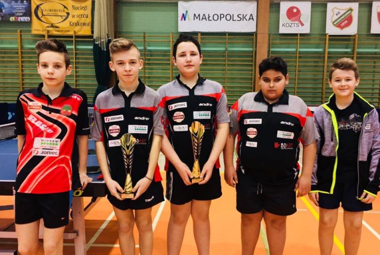 Tenis stołowy. Dwa tytuły naszych zawodników na mistrzostwach województwa!