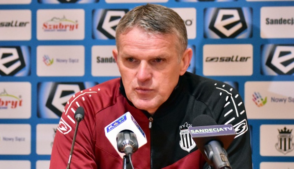 Trener Sandecji po remisie z Wisłą: Dziękuję zawodnikom