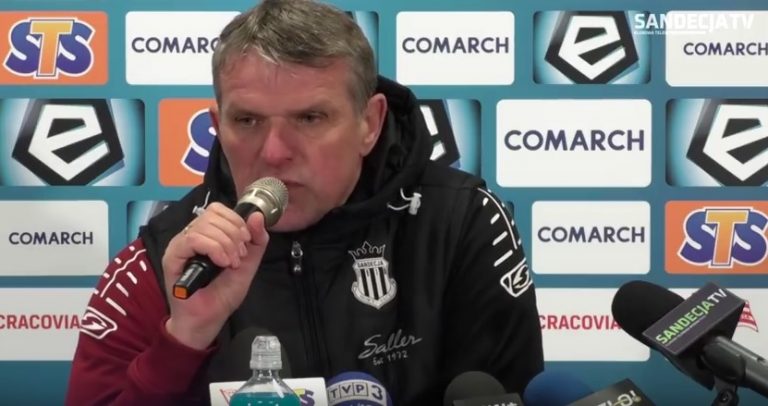 Sandecja wygrała! Trener: zrobił się bałagan