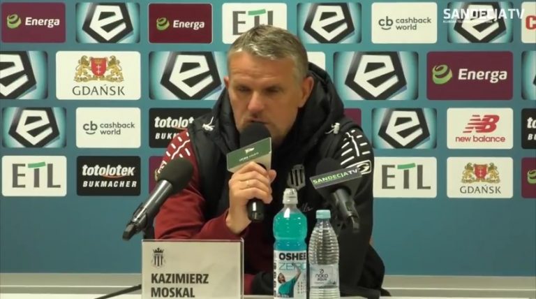 Trener Sandecji po meczu z Lechią: Jesteśmy rozczarowani