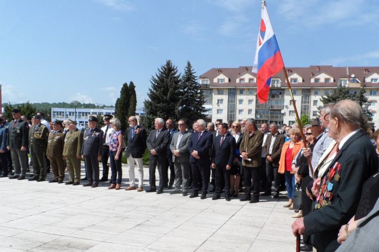 Słowacy z gorliczanami pamiętali o zakończeniu II Wojny Światowej