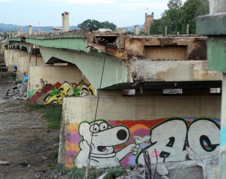 Jest szansa na sądeckiego „Lajkonika” czyli tymczasowy most, który zastąpi zburzony heleński!