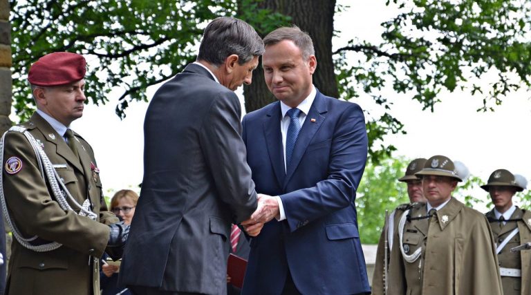 Andrzej Duda w Gorlicach: niech Pan Bóg błogosławi wolną, suwerenną i niepodległą Polskę i Słowenię! 