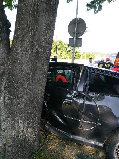 Wypadek w Starym Sączu. Ucierpiały dzieci