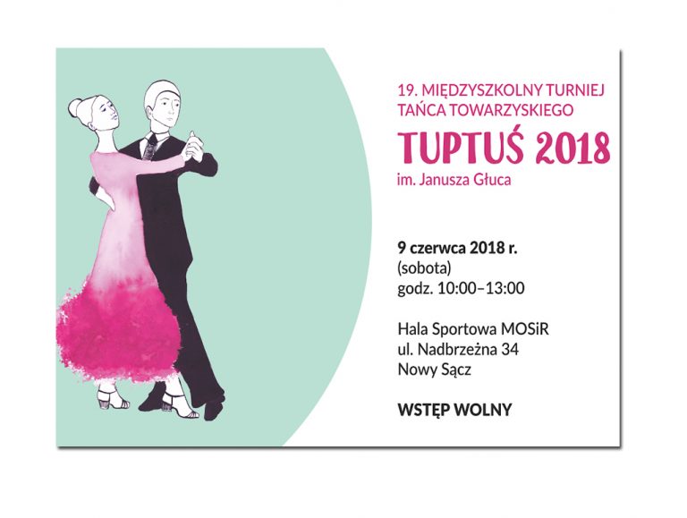 19. Międzyszkolny Turniej Tańca Towarzyskiego im. Janusza Głuca TUPTUŚ