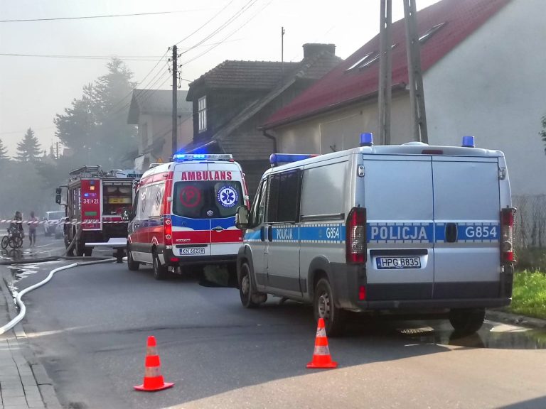 Nowy Sącz, ul Na Rurach: płonął samochód