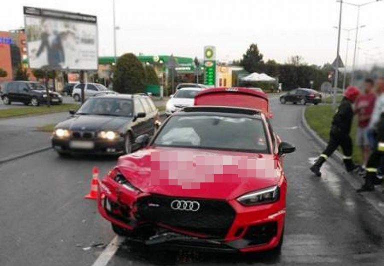 Wystarczyła chwila nieuwagi. Audi kontra Citroen