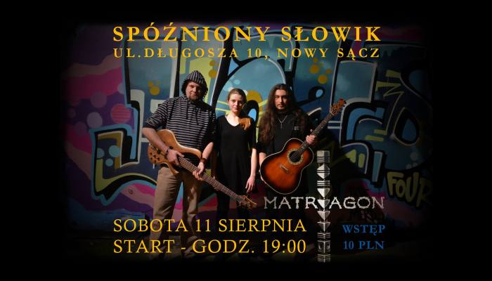 Matragon Band w Słowiku! Koncert już w sobotę.
