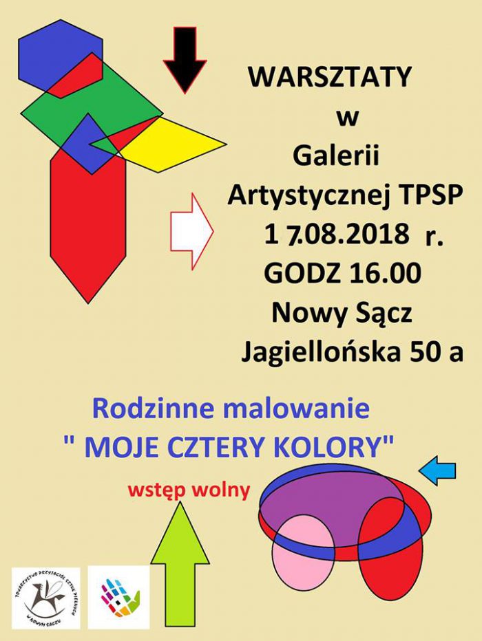 „Moje Cztery Kolory” – rodzinne warsztaty artystyczne