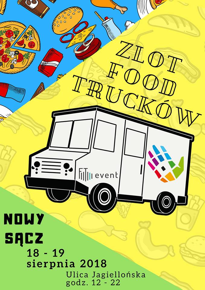 Zapowiada się pyszny weekend – II Zlot Food Trucków w Nowym Sączu!