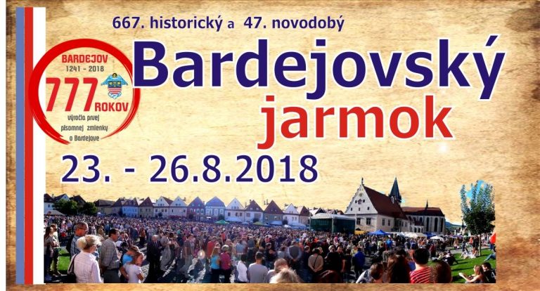 Jarmark  Bardejowski  już od jutra