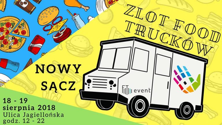II ZLOT Food Trucków w Nowym Sączu! Pyszności już jadą!