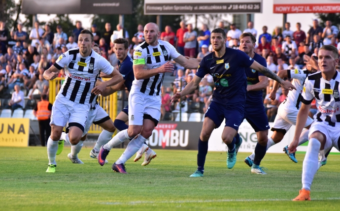 Derby Małopolski: Sandecja wreszcie wygrała na wyjeździe