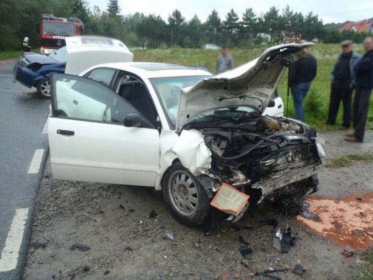 Olszana: Opel pojechał na czołówkę…