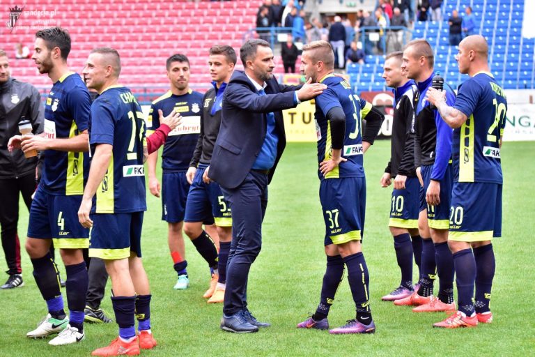 Sandecja wiceliderem 1. ligi! „Podchodzimy do tego na spokojnie”