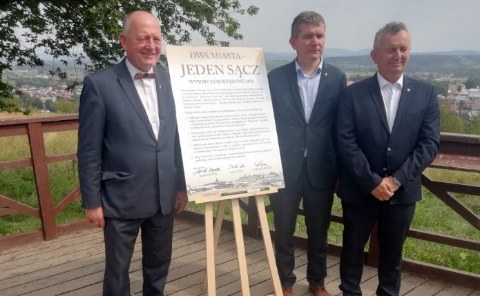 Dwa miasta – jeden Sącz: Leszek Zegzda i Jacek Lelek chcą pracować w tandemie