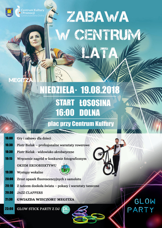 Zabawa w Centrum Lata – piknik rodzinny w Łososinie Dolnej!