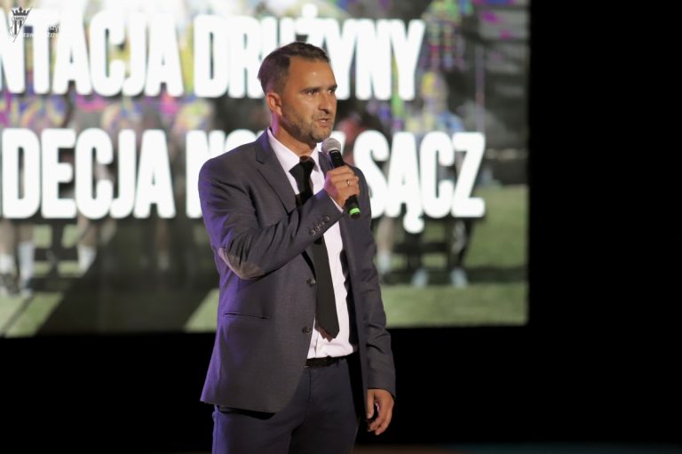 Trener Sandecji: „Im lepsze wyniki zespołu, tym lepiej dla nas wszystkich”
