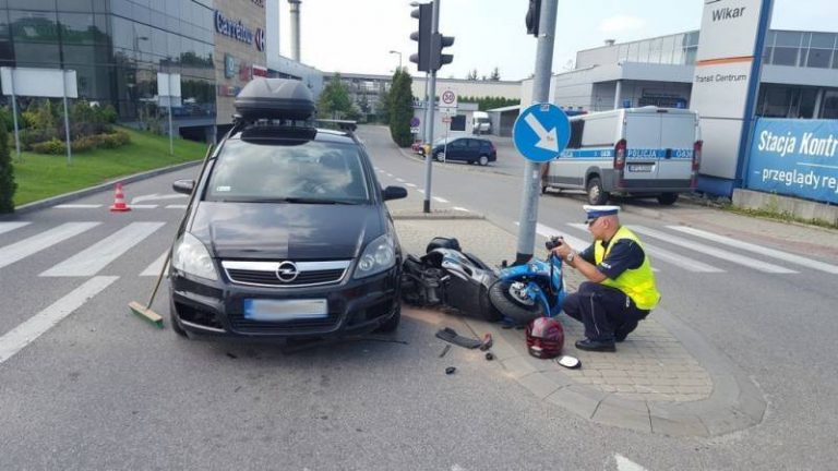 Nowy Sącz ul. Węgierska: czarna seria wypadków z udziałem jednośladów