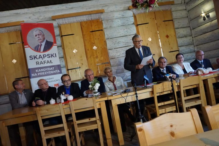Rafał Skąpski: wybory to nie festiwal marzeń, Barbara Żytkowicz: nie możemy się bać!
