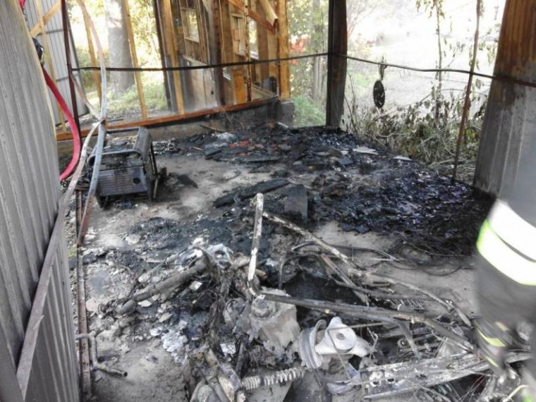 Wojnarowa: o krok od tragedii. 17-latek próbował sam ugasić pożar