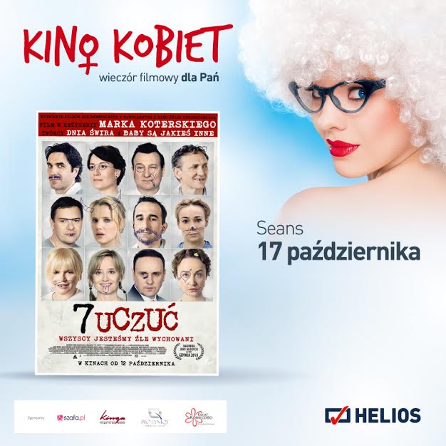 KINO KOBIET! *7 uczuć* w prezencie od Kina Helios!