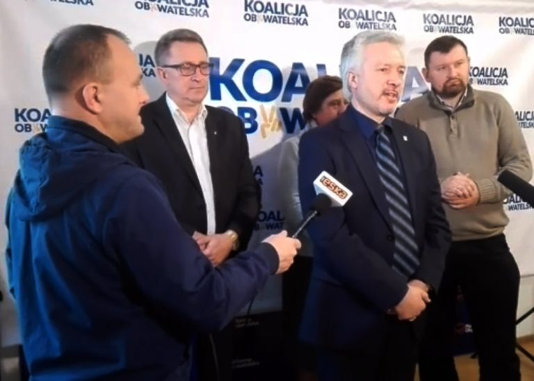 Koalicja Obywatelska prosi o głosowanie na Handzla,  Krzysztof Głuc prosi o uczestnictwo w wyborach