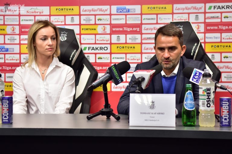 Trener Sandecji po porażce: „Jestem zawiedziony”