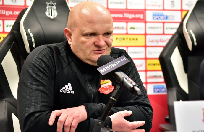 Trener rywala Sandecji: „Byli dobrze zorganizowani, ciężko było ich ugryźć”