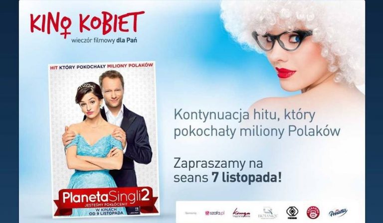 KINO KOBIET! *Planeta Singli 2* w prezencie od Kina Helios!