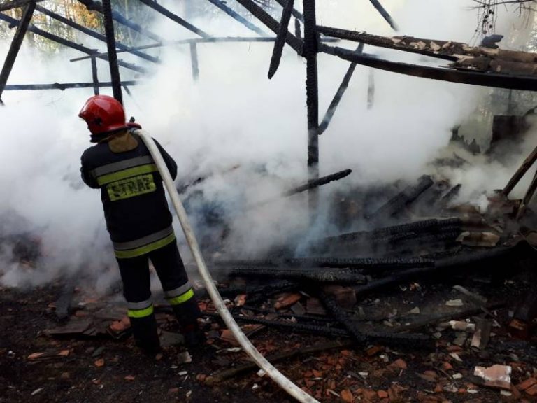 Nowy Sącz: Spłonęła stodoła wypełniona słomą